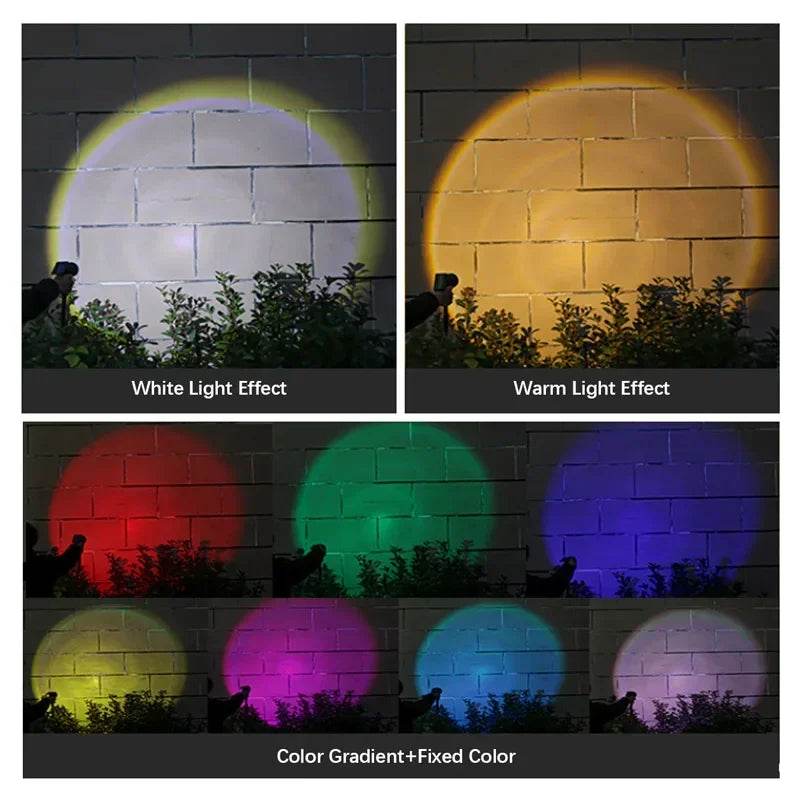 9 LED Solar Spotlights | Waterproof Outdoor Garden & Patio Lights - Image 10