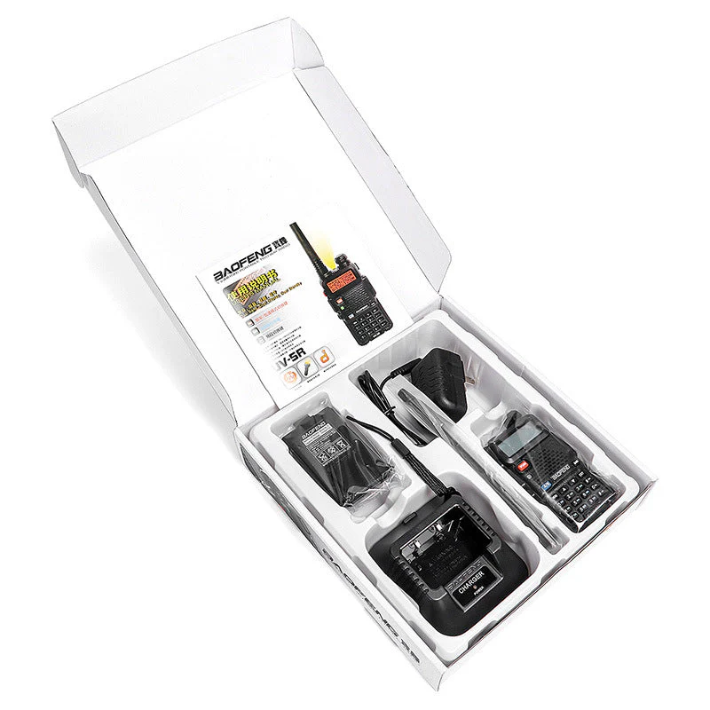 BaoFeng BF-UV5R Tri-Band Walkie Talkie 136-174Mhz 220-260Mhz/400-520Mhz+2 AntennaTwo Way Amatuer Portable ham Radio up of UV-5R - Image 7