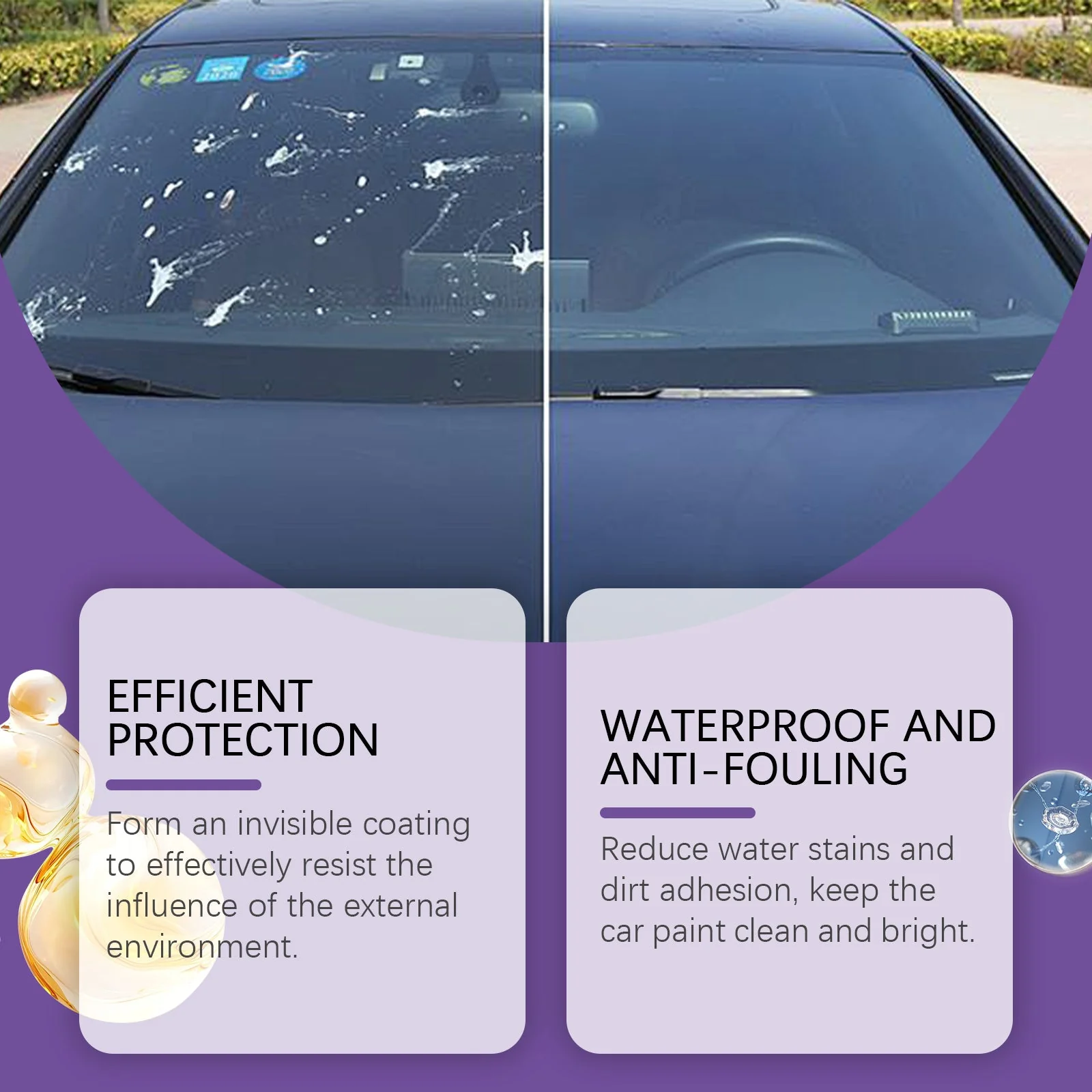 Car Coating Protective Spray Anti-Scratch Enhanced Gloss Paint Coating Spray Car Paint Maintenance - Image 4