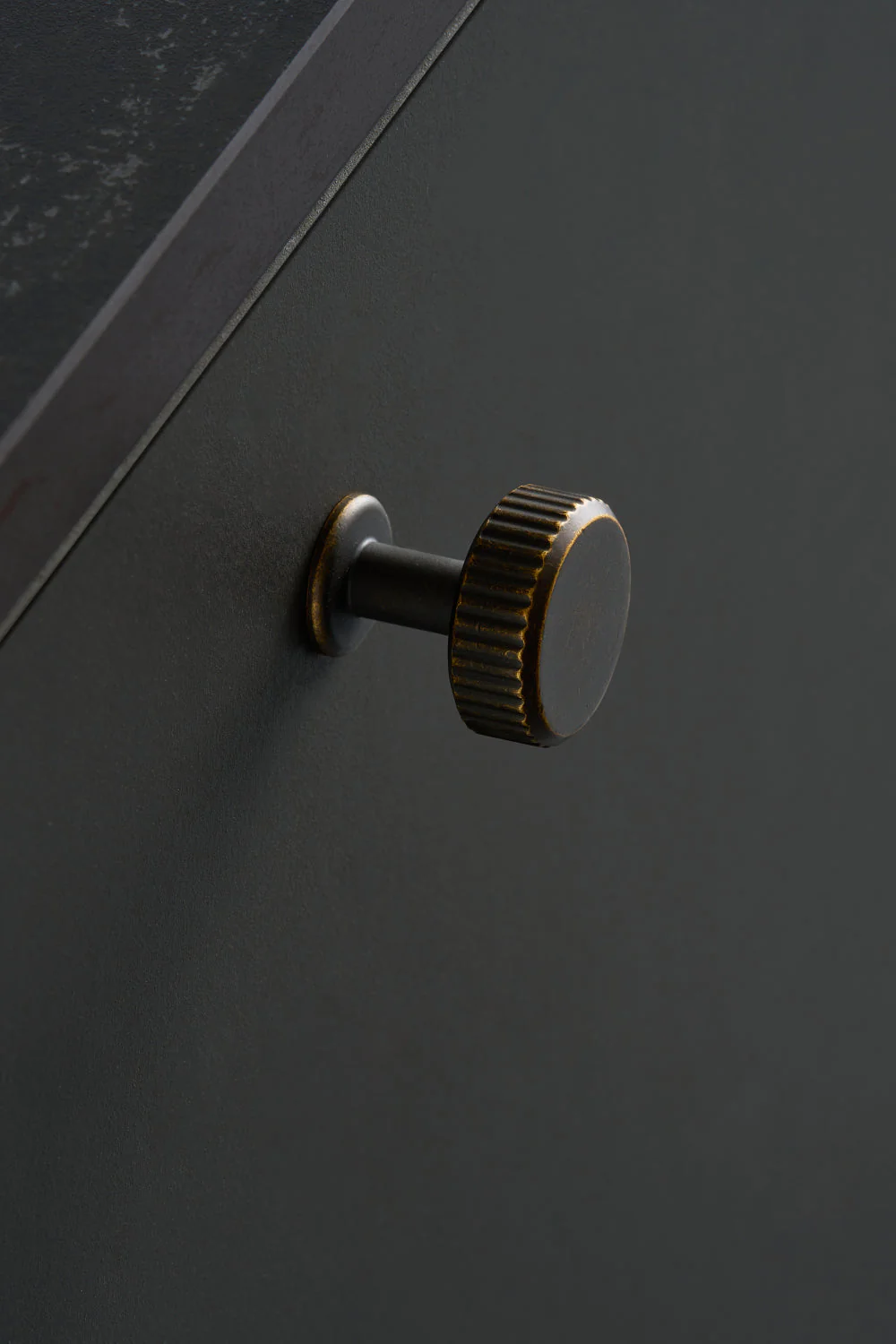 Dark Rubbed Bronze "Villa" Cabinet Knobs and Pulls | Fluted Cabinet Hardware - Image 7