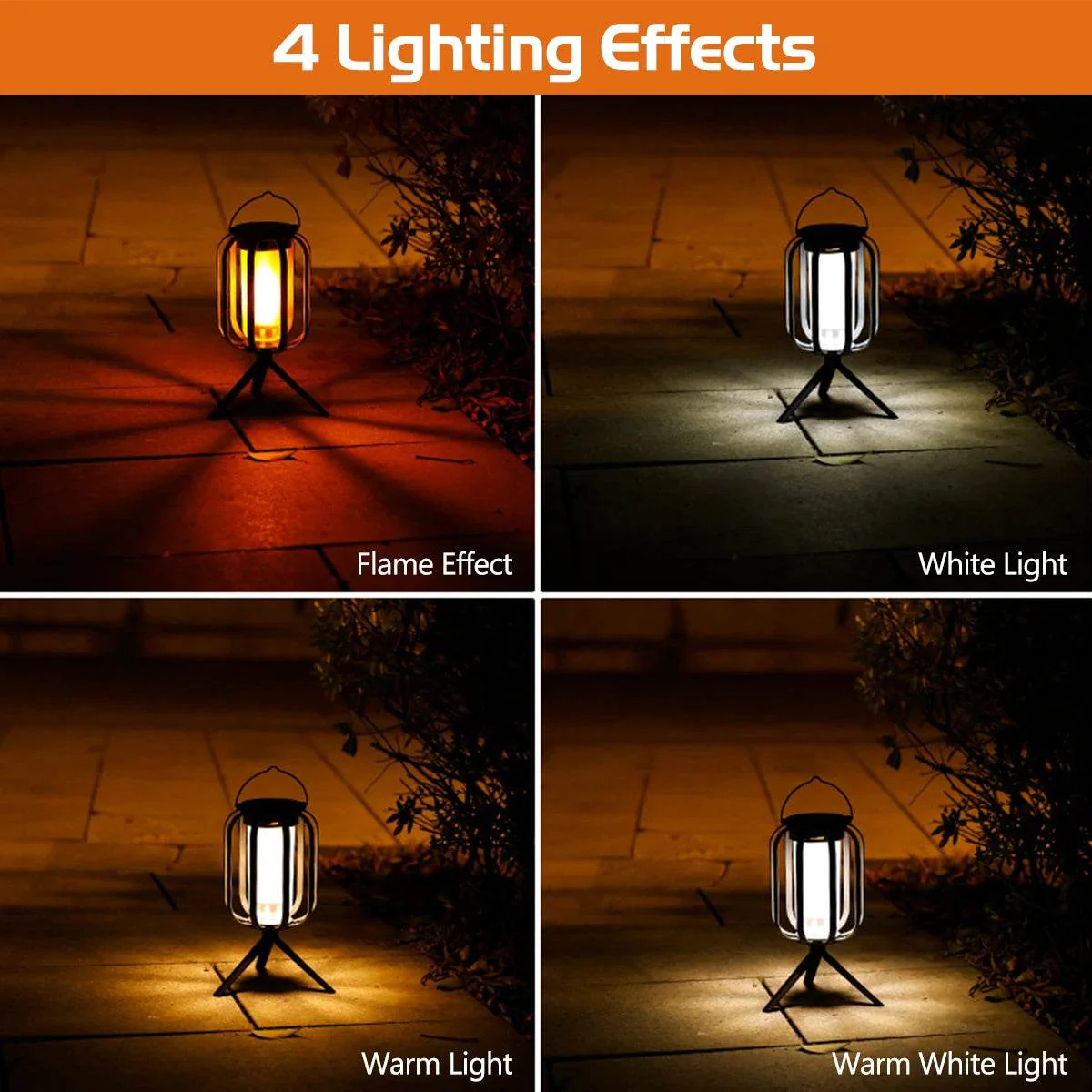 Flickering Firelight Lantern – Weatherproof & Wireless for Outdoors! - Image 5