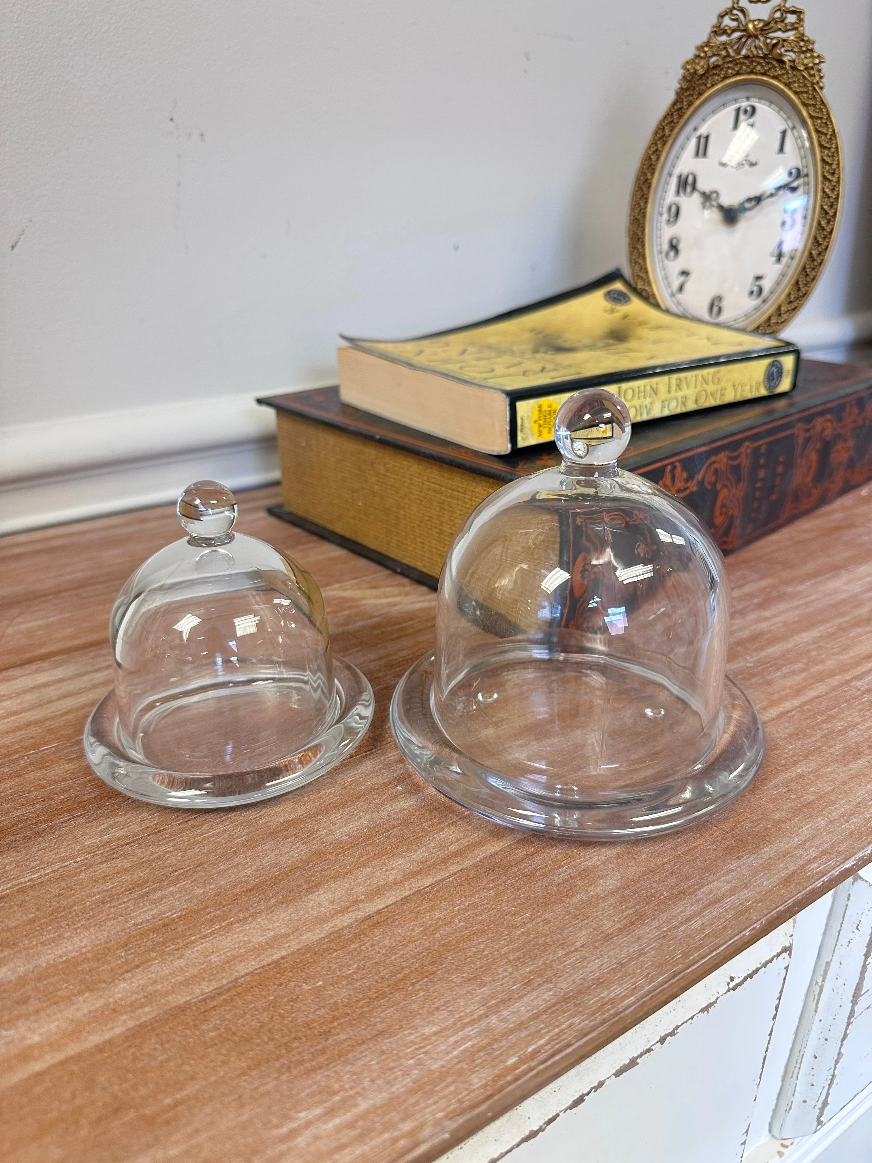 Glass Dome Display Cloche with Base - Image 5