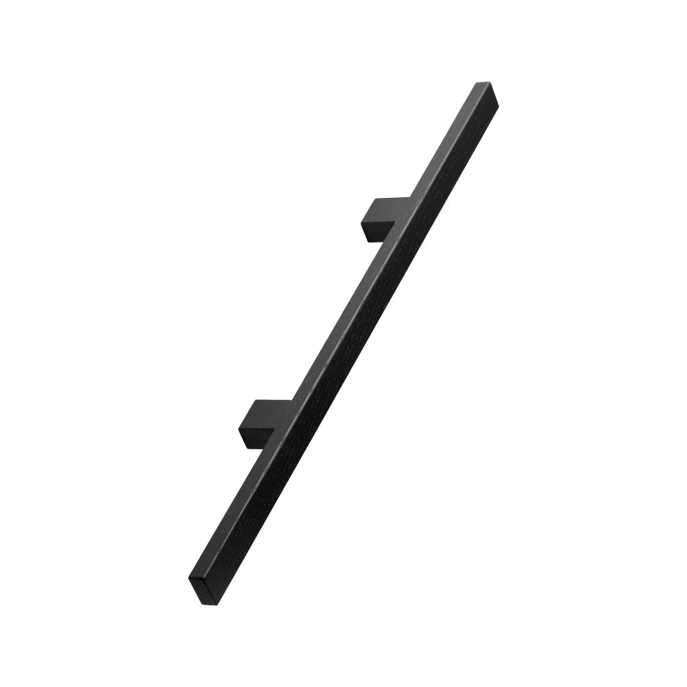 Lacquered Black Wood "Japan" Cabinet Knob and Drawer Pulls - Image 3