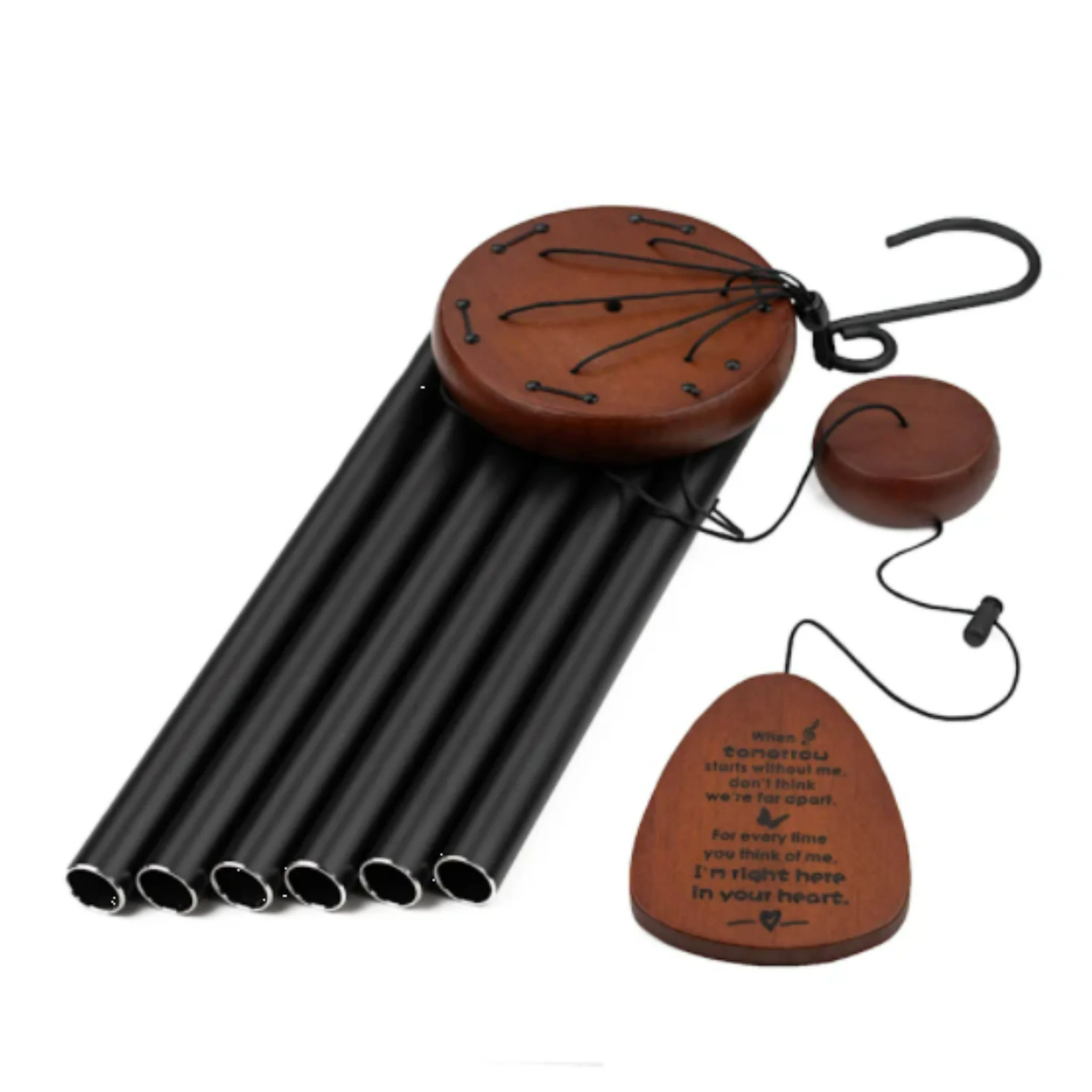 Memorial Serenity Wind Chimes - Thoughtful Gift For Special Occasions or Reflections 32” - Image 4