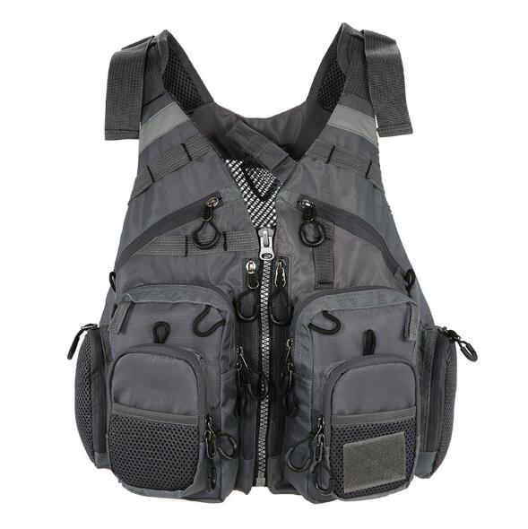 Outdoor Sport Fishing Life Vest Men Breathable Swimming Life Jacket Safety Waistcoat Survival Utility Vest - Image 3