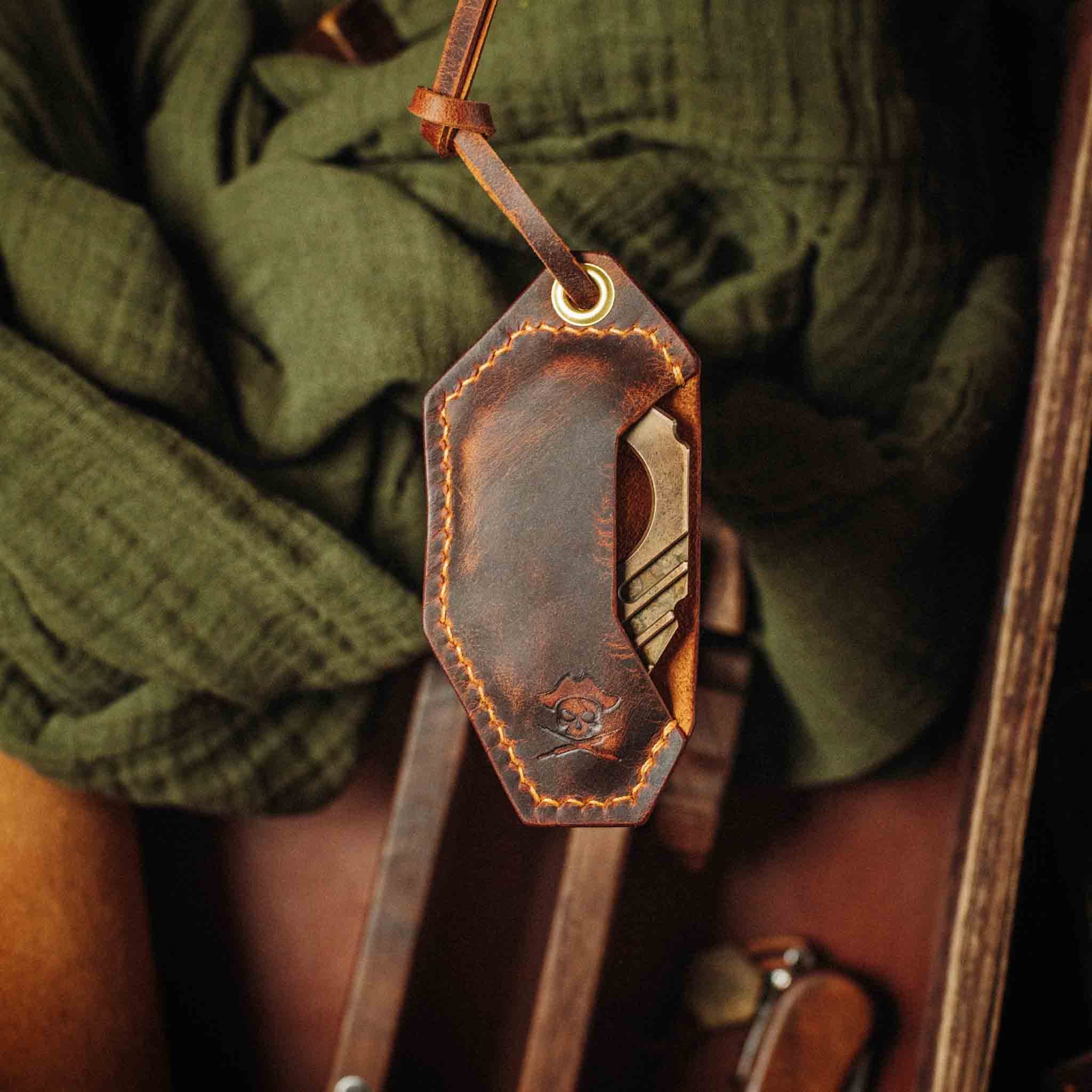 Pharaoh Bottle Opener Holder - King’s Pocket | Leather Case | Pharaoh Accessory - Image 5