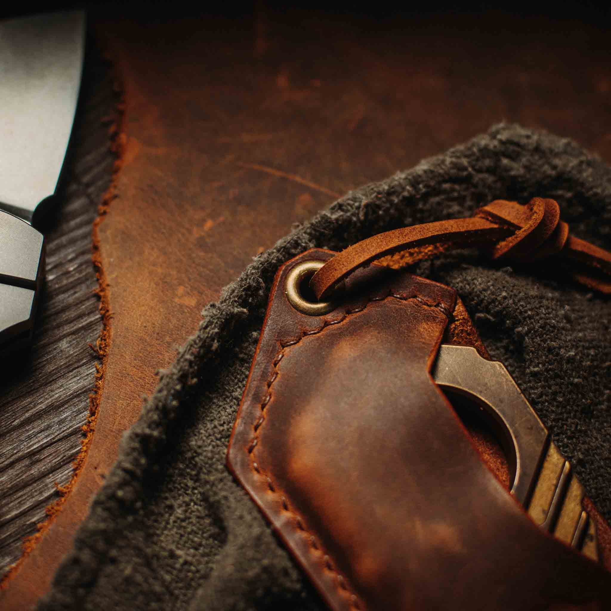 Pharaoh Bottle Opener Holder - King’s Pocket | Leather Case | Pharaoh Accessory - Image 8