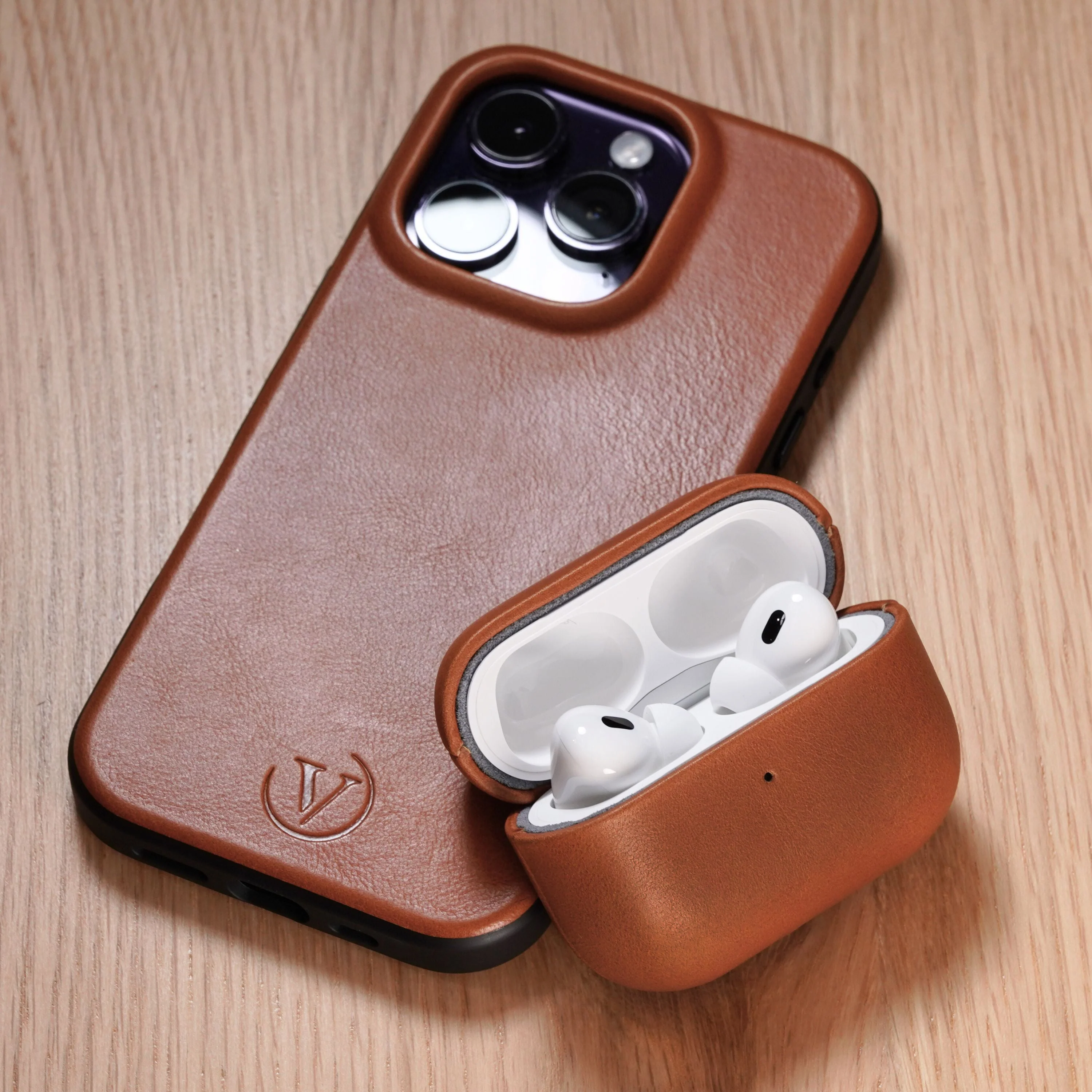 Prime VN602 Leather AirPods Pro 2 Case - Image 21