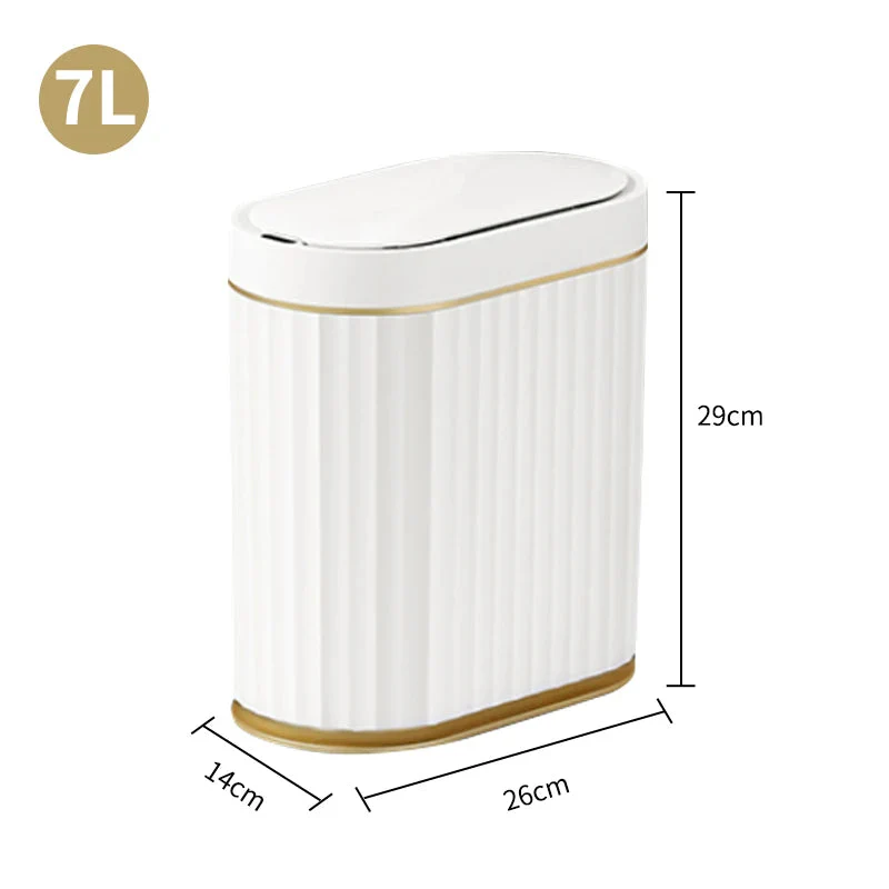 Smart Sensor Trash Can Touchless Sensor Trash Bin Trash Can with Lid Automatic Sensor Waste Basket - Image 7