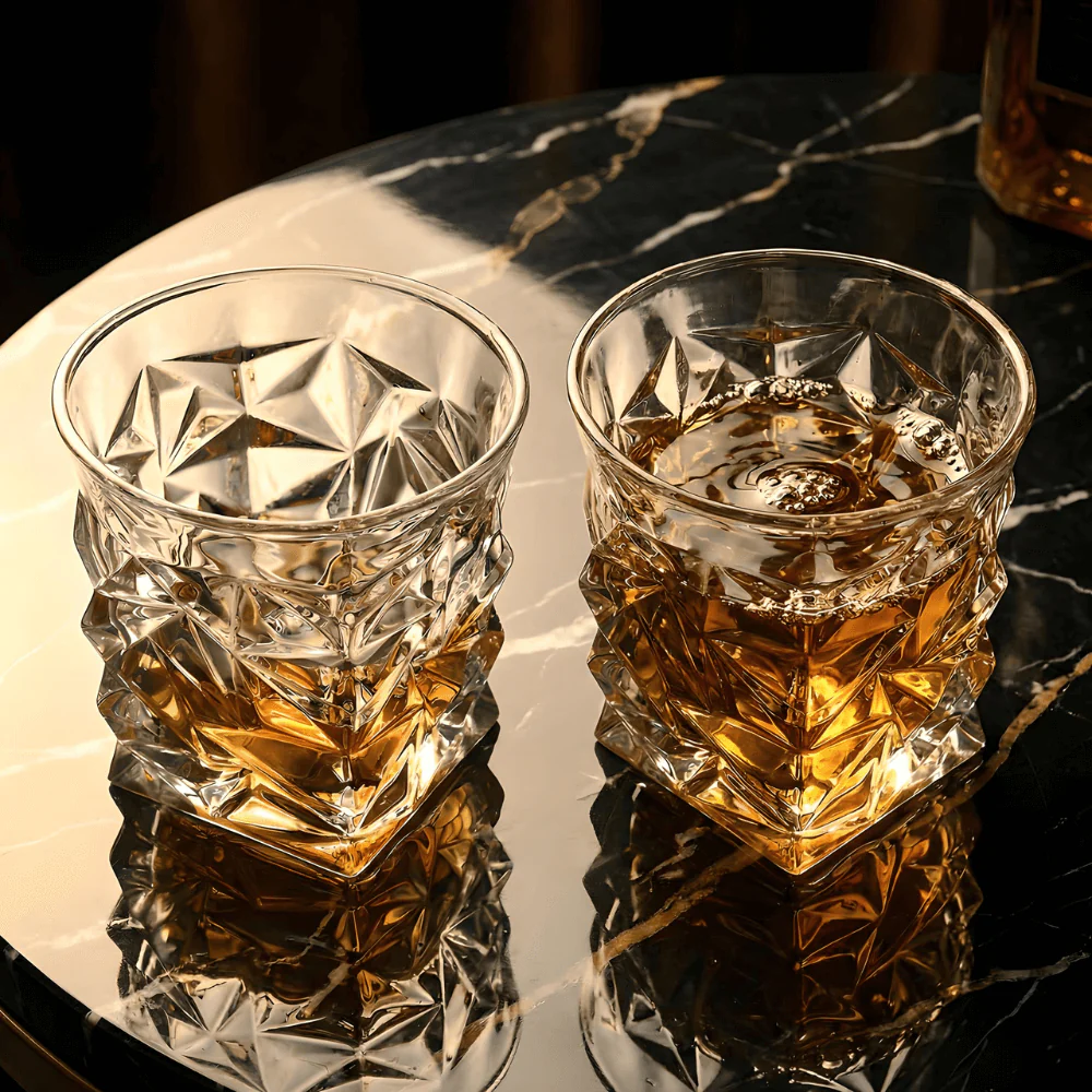 Vayu Japanese Crystal Whisky Glass - Image 5