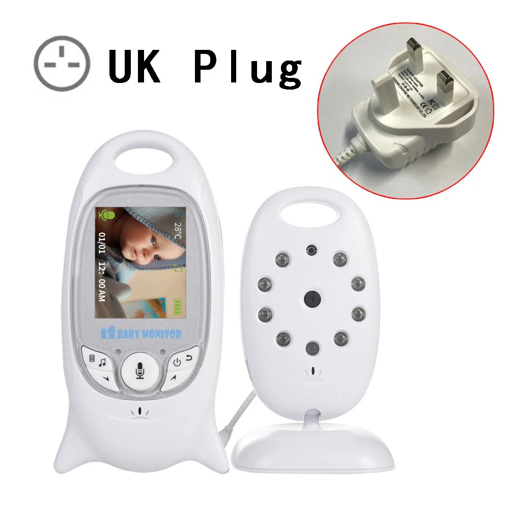 VB601 Baby Monitor 2 inch BeBe Baba Electronic Babysitter Radio Video Nanny Camera Night Vision Temperature Monitoring 8 Lullaby - Image 10