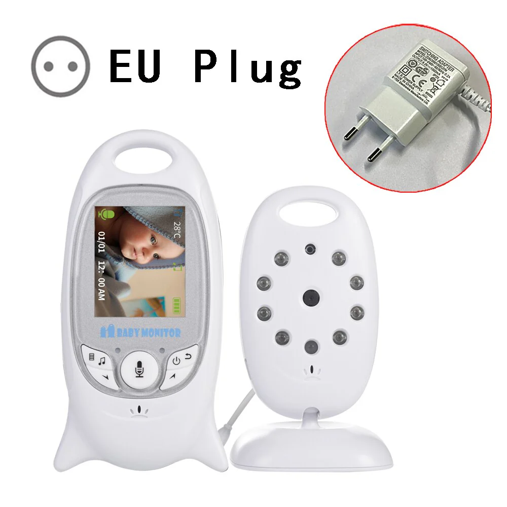 VB601 Baby Monitor 2 inch BeBe Baba Electronic Babysitter Radio Video Nanny Camera Night Vision Temperature Monitoring 8 Lullaby - Image 7