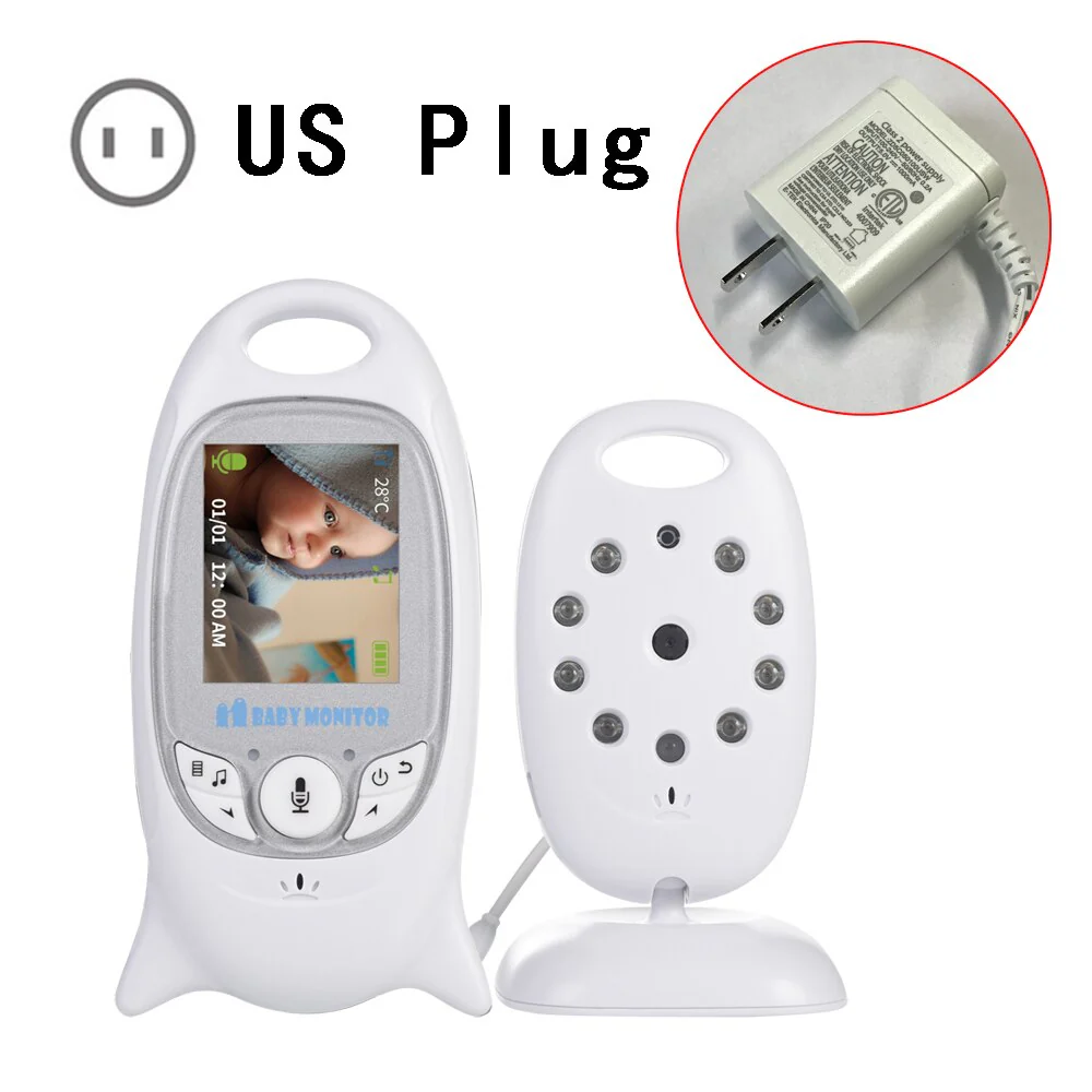VB601 Baby Monitor 2 inch BeBe Baba Electronic Babysitter Radio Video Nanny Camera Night Vision Temperature Monitoring 8 Lullaby - Image 9